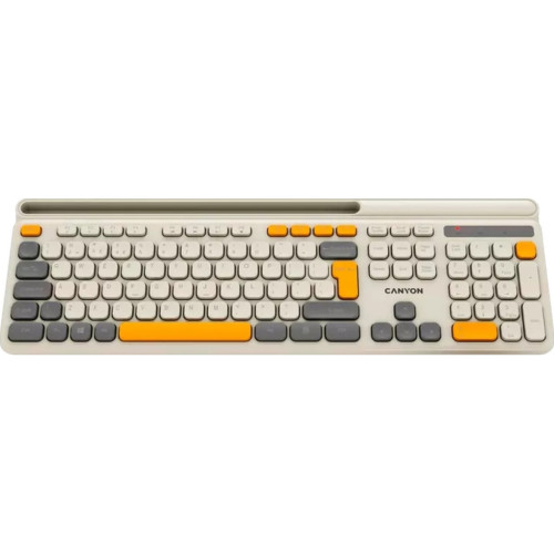 Клавіатура Canyon HKB-W03 Wireless UA Beige (CNS-HKBW03BG) – CANYON
