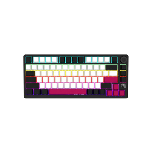 Клавіатура Lorgar KBP7075W Pro RGB Wireless/Bluetooth/USB UA Black/red (LRG-KBP7075W-BK-US) – Lorgar (вид 1)