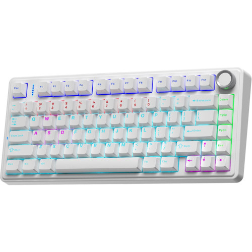 Клавіатура Aula F75 KRGD Red USB UA White (6948391203225) – Aula (вид 2)