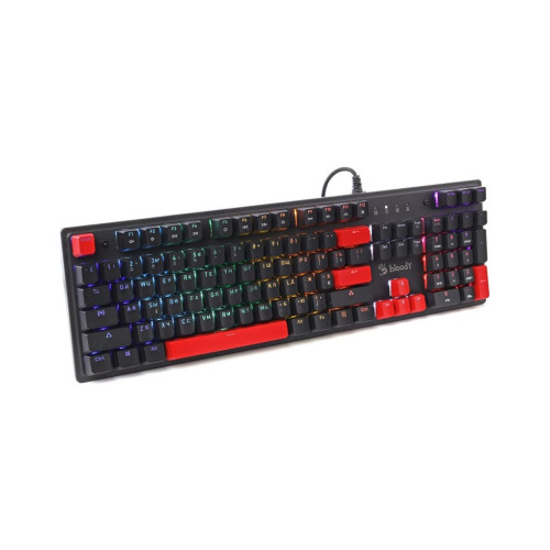 Клавиатура A4Tech Bloody S525N RGB BLMS Red Switch USB Fire Black (4711421002066) – A4tech (вид 2)