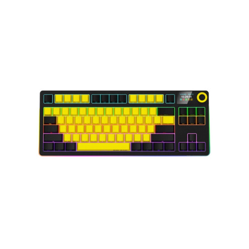 Клавіатура Lorgar KBP70TKLW Wireless TKL Mechanical Pro UA Black/Yellow (LRG-KBP70TKLW-YL-US) – Lorgar