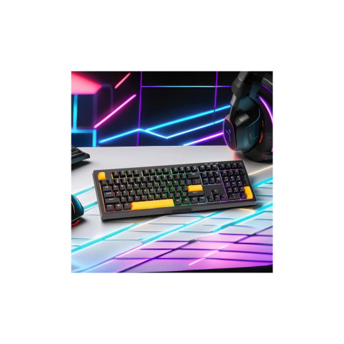 Клавиатура Xtrike ME ME KB-512 LED USB UA Black (KB-512BKUA) – Xtrike ME (вид 1)