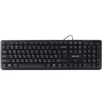 Клавиатура Maxxter KBM-U01-UA USB Black (KBM-U01-UA)