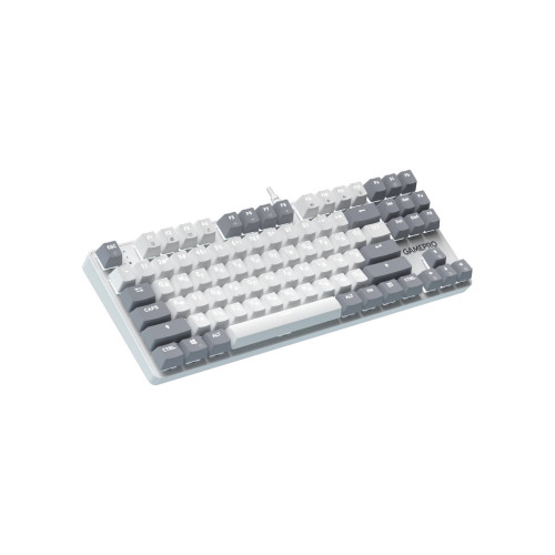 Клавіатура GamePro Genesis Metallic MK110W Outemu Red Switch USB UA White (MK110W) – GamePro (вид 2)