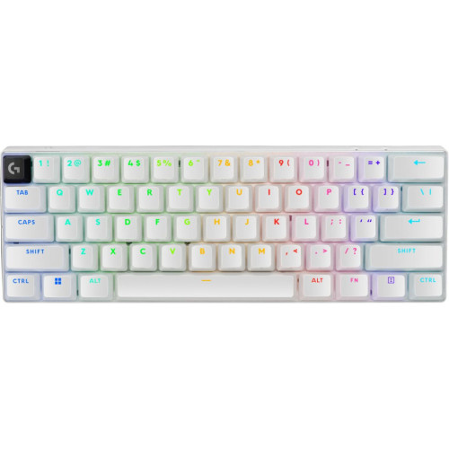 Клавіатура Logitech G Pro X 60 Lightspeed GX Tactile Wireless/Bluetooth UA White (920-011930) – Logitech