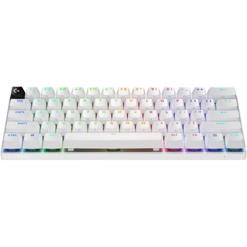 Клавіатура Logitech G Pro X 60 Lightspeed GX Tactile Wireless/Bluetooth UA White (920-011930) – Logitech (вид 1)