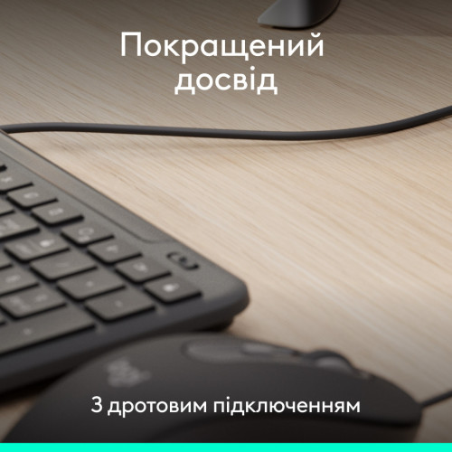 Клавіатура Logitech Signature Slim K620 for Business USB-C UA Graphite (920-013333) – Logitech (вид 1)