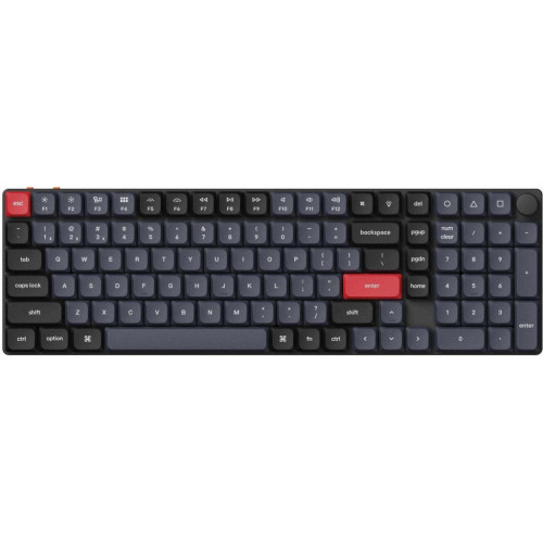 Клавиатура Keychron K17 PRO Gateron MX 2.0 Brown QMK White Led Wireless/Bluetooth/USB-А UA Black (K17P-A3-UA) – Keychron (вид 2)