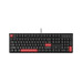 Клавіатура Lemokey Keychron X3 Red RGB USB Black (X3-H1-UA) – Lemokey