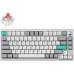 Клавіатура Lemokey P1 Pro Super Red RGB Wireless/Bluetooth/USB Space Silver (P1P-X1-UA) – Lemokey