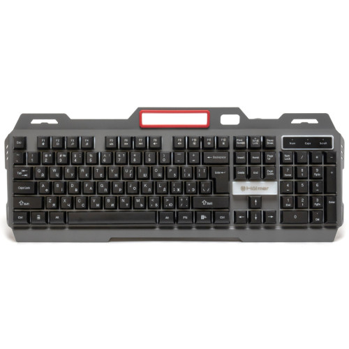 Клавіатура Hölmer K-02GS RGB Backlight USB UA Black (K-02GS) – Hölmer