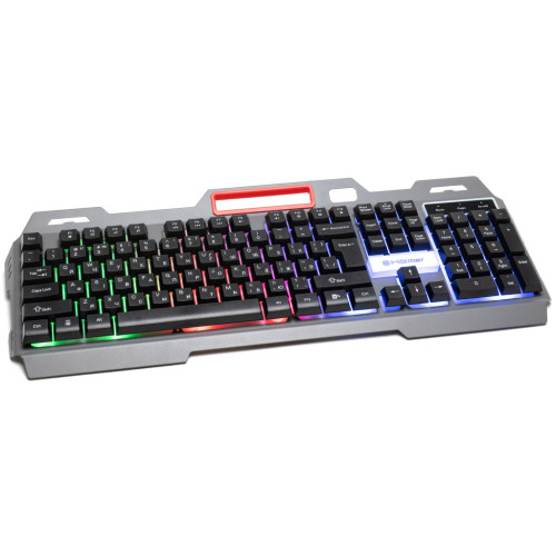 Клавіатура Hölmer K-02GS RGB Backlight USB UA Black (K-02GS) – Hölmer (вид 1)