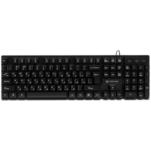 Клавіатура Hölmer K-01GS RGB Backlight USB UA Black (K-01GS) – Hölmer