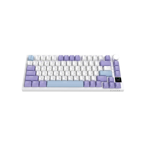 Клавіатура Ajazz AK820 Pro Gift Switch Purple RGB USB/Wireless/Bluetooth UA Purple (AK820PRO-G-PWB) – Ajazz (вид 2)