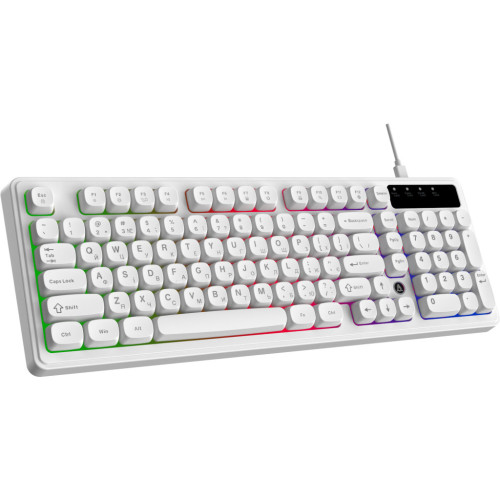 Клавіатура Ajazz AF98 USB UA White (AF98-W) – Ajazz (вид 1)