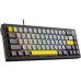 Клавіатура Ajazz AK650 Moon Yellow Switch USB UA Black/Grey/Yellow (AK650-MY-GWY) – Ajazz (вид 2)