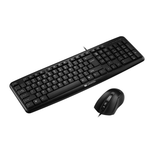 Комплект Canyon SET-1 Water resistant USB UA Black (CNE-CSET1) – CANYON (вид 1)
