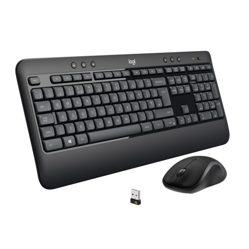 Комплект Logitech MK540 Advanced Wireless UA Black (920-008685) – Logitech