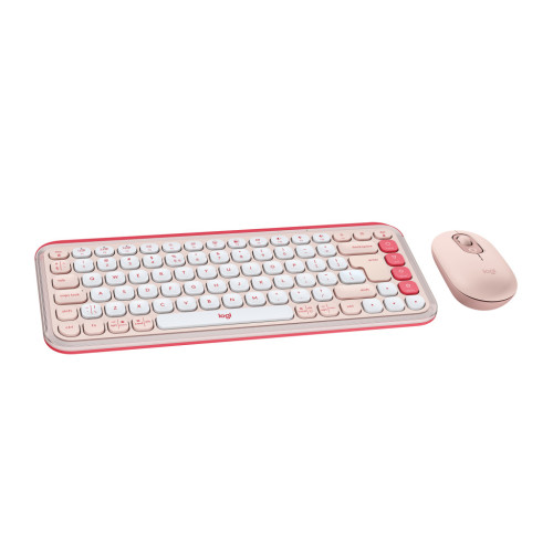 Комплект Logitech POP Icon Combo Bluetooth UA Rose (920-013142) – Logitech