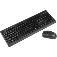 Комплект Grunhelm KBM-4810WL Wireless UA Black (126877)