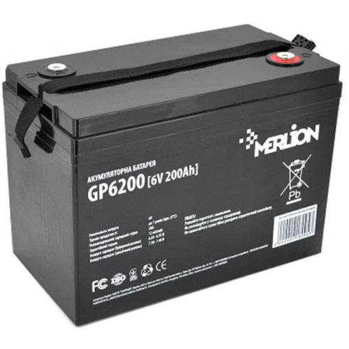 Батарея до ДБЖ Merlion 6V - 200Ah (GP6200) – Merlion