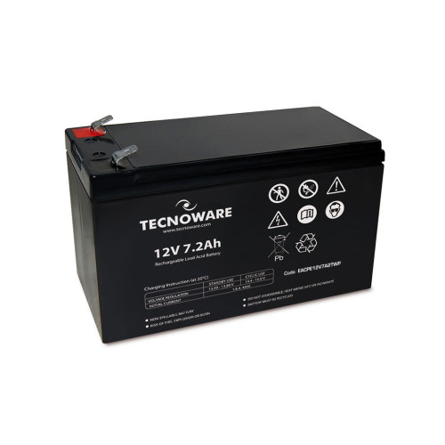Батарея до ДБЖ TECNOWARE 12V-7.2Ah (EACPE12V7A2TWP) – TECNOWARE