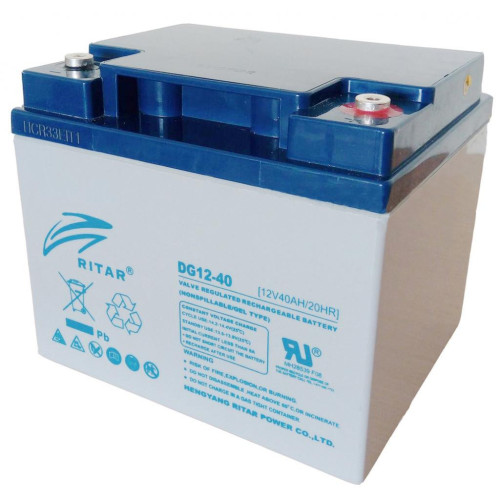 Батарея к ИБП Ritar GEL DG12-40 12V- 40.0Ah (DG12-40) – Ritar