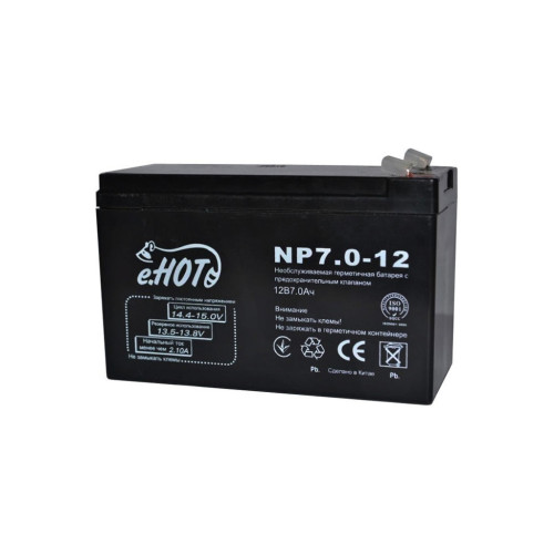 Батарея к ИБП Enot 12В 7 Ач (NP7.0-12) – Enot