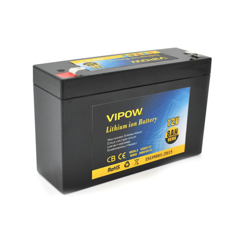 Батарея к ИБП Vipow 12V - 8Ah Li-ion (VP-1280LI) – Vipow