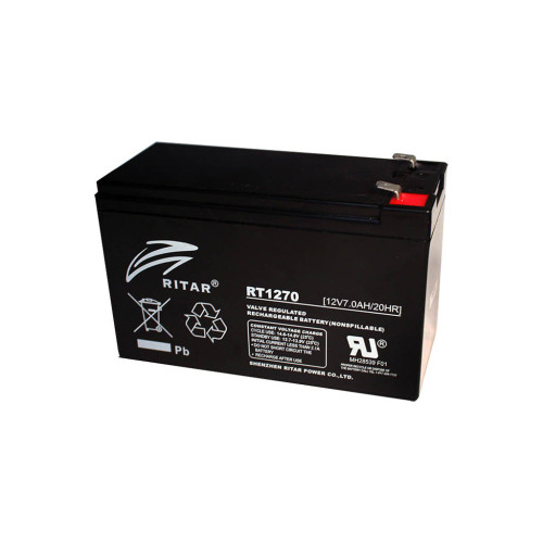 Батарея к ИБП Ritar AGM RT1270, 12V-7Ah (RT1270) – Ritar