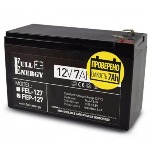 Батарея к ИБП Full Energy 12В 7Ач (FEP-127) – Full Energy