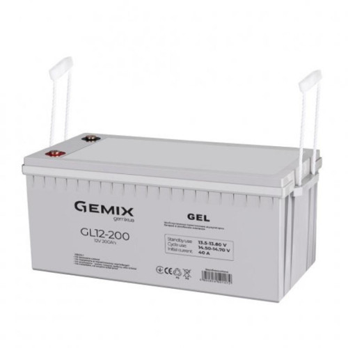 Батарея до ДБЖ Gemix GL 12В 200Ач (GL12-200) – GEMIX (вид 1)