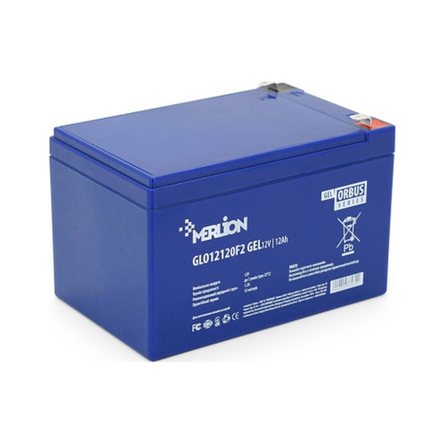 Батарея до ДБЖ Merlion GLO 12V 12Ah GEL (GLO12120F2 GEL) – Merlion