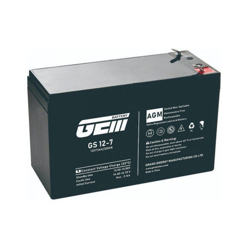 Батарея до ДБЖ GEM GS 12V-7Ah (GS 12-7) – GEM