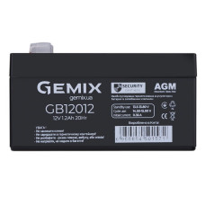 Батарея до ДБЖ Gemix GB 12В 1.2Ач (GB12012)