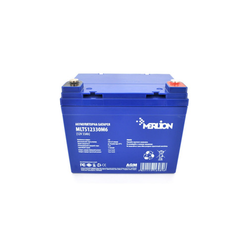 Батарея к ИБП Merlion EURO AGM 12 V 33 Ah (MLTS12330M6/ GP12330M6) – Merlion