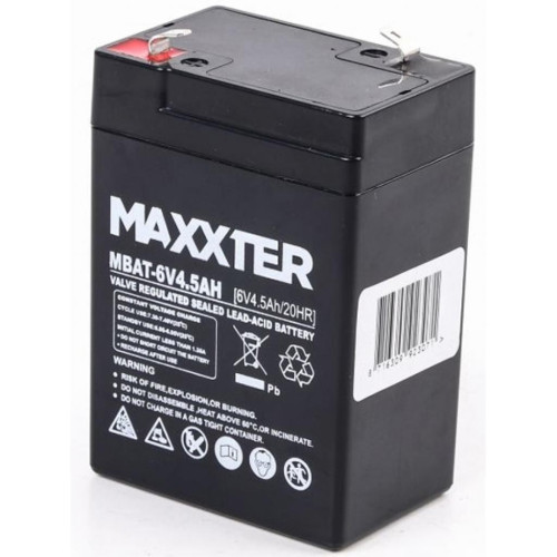 Батарея к ИБП Maxxter 6V 4.5AH (MBAT-6V4.5AH) – Maxxter