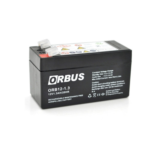Батарея к ИБП Orbus ORB1213 AGM 12V 1.3Ah (ORB1213) – Orbus