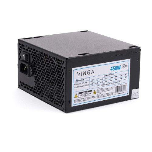 Блок живлення Vinga 450W ОЕМ (PSU-450-12) – Vinga