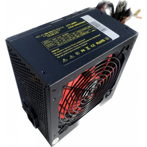 Блок питания Casecom 600W (CM 600 ATX) – CASECOM