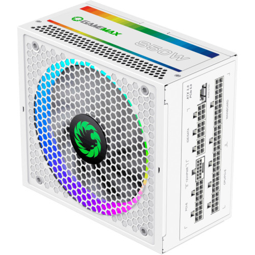 Блок живлення Gamemax 850W (RGB 850 PRO WH (ATX3.0/3.1 PCI) – GAMEMAX