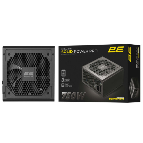 Блок живлення 2E 750W GAMING Solid Power Pro (2E-SP750BRSMII-120) – 2E (вид 2)