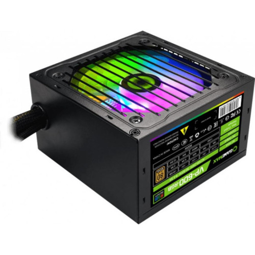 Блок живлення Gamemax 600W (VP-600-RGB) – GAMEMAX