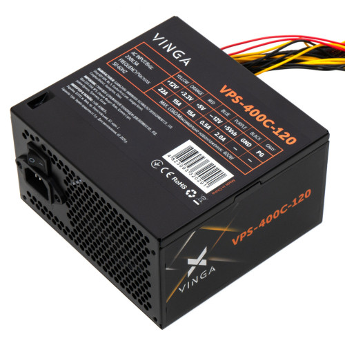 Блок питания Vinga 400W ОЕМ (VPS-400С-120) – Vinga (вид 1)