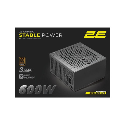 Блок питания 2E 600W Stable Power ATX3.1 (2E-ST600BR-120) – 2E