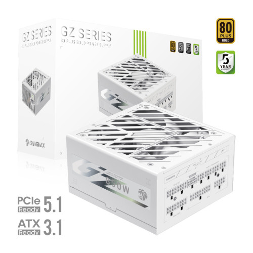 Блок питания Gamemax 850W (GZ 850G WH) – GAMEMAX (вид 1)