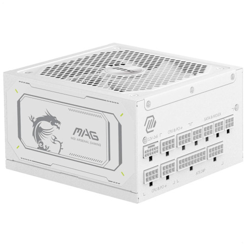 Блок живлення MSI 1000W (MAG A1000GL PCIE5 WHITE) – MSI