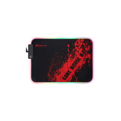 Килимок для мишки Xtrike ME MP-602 RGB lighting Black/Red (MP-602) – Xtrike ME