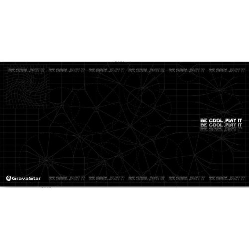 Килимок для мишки GravaStar Gaming Pad XL Black (GSA8_MPD_R_BLK) – GravaStar