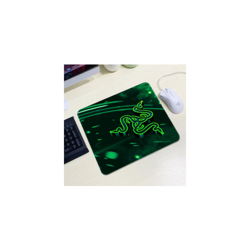Коврик для мышки Voltronic Razer 8 Black/Green (YT-RZ8) – Voltronic